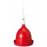 Abbeveratoio rosso automatico in plastica